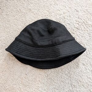 BDG Black Quilted Bucket Hat